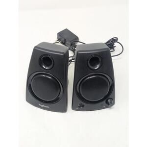 Logitech Z130 PC Speakers Full Sound Strong Bass 3.5mm Input + Power Supply Cord